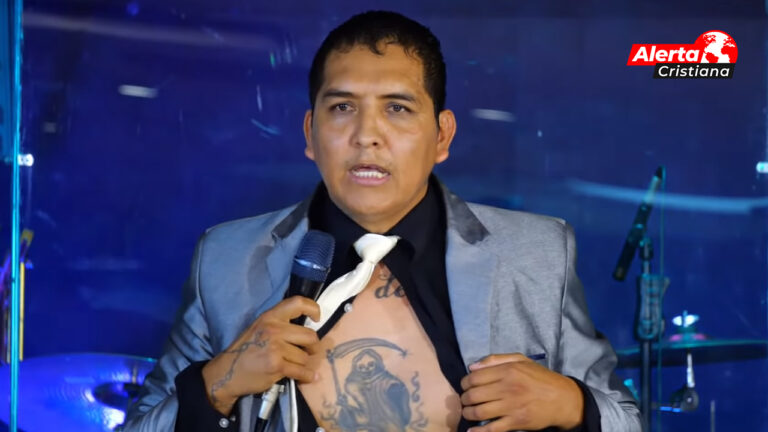 Hombre pasa de ser pandillero y adorador de la muerte a ser predicador del evangelio