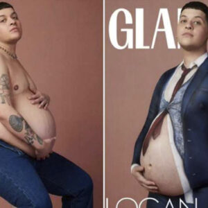 Hombre transgénero embarazado sale en la portada de la revista Glamour