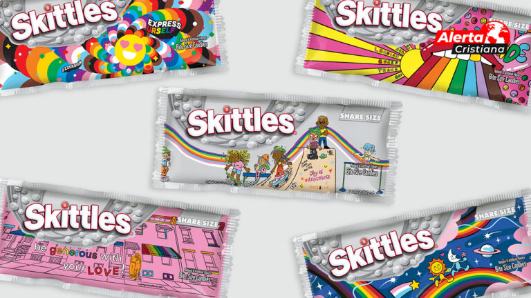 Criticas a la marca de caramelos Skittles por apoyar a la comunidad LGBT