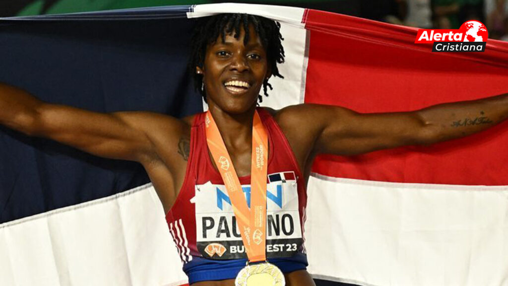 Dios lo permitió fueron las palabras de una atleta cristiana que gano el oro en un Mundial