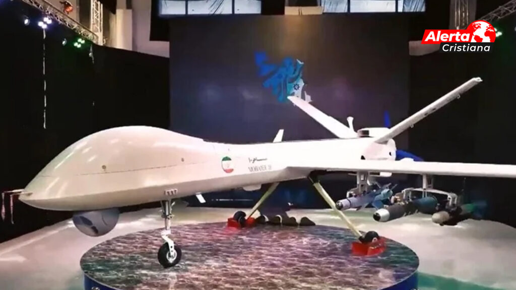 Irán presentó un dron capaz de destruir a Israel Preparad vuestros refugios, el fuego está en camino