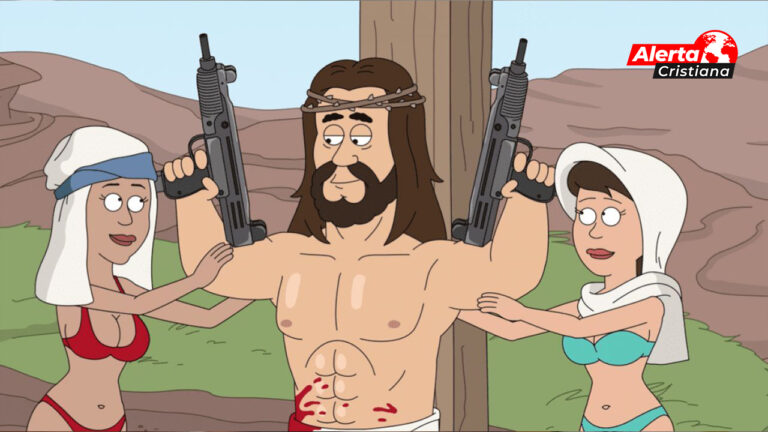 Una caricatura de Netflix muestra a Jesús apasionado por las armas y el sexo