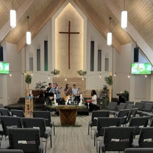 Una_iglesia_en_Texas_realizo_un_servicio_de_adoración_dirigido_por