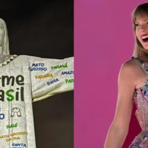 En Brasil un concierto de Taylor Swift causo controversia al utilizar la estatua de Cristo redentor con propósitos seculares