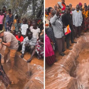 Un_pastor_brasileño_bautizó_a_nativos_en_tanque_de_barro_en_Tanzania