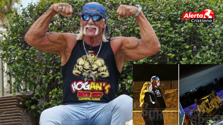 Hulk Hogan le da gracias a Dios luego de haber rescatado a una joven de morir aplastada en un accidente