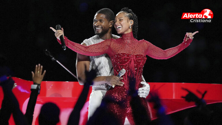 Los cantantes Usher y Ice Spice le rindieron culto a Satanás en plena celebración del Super Bowl 2024