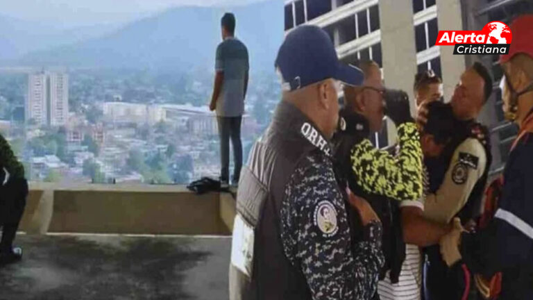 Luego de salvar a un hombre de saltar de un edificio Dios tiene un propósito para todos