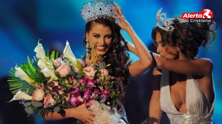 Miss Universo 2009 le sigue los pasos a Dayana Mendoza al convertirse a Cristo y predicar su Evangelio