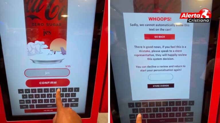 Coca Cola censura el nombre Jesús en campaña que permite personalizar las latas de los consumidores