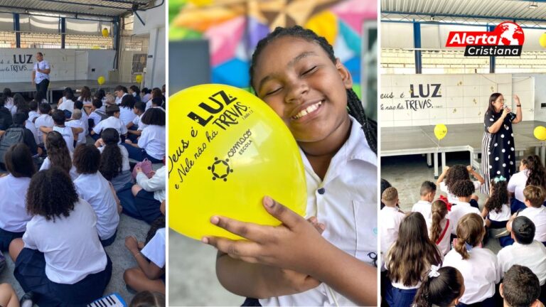 Escuela realizó culto durante Halloween para enseñarle a los estudiantes que Dios es luz