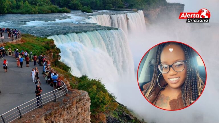 TRAGEDIA Mujer y sus dos hijos pierden la vida tras aventarse al vacío en las Cataratas del Niagara