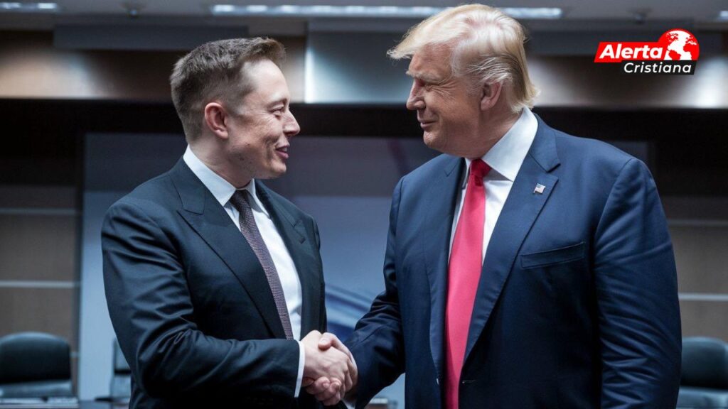 elon musk y donald trump