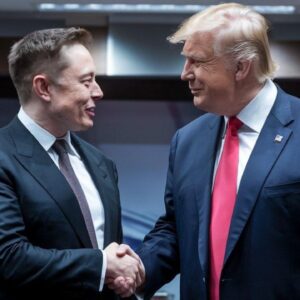 elon musk y donald trump