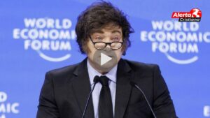 Javier Milei critica al Foro Económico Mundial por “adorar” Agenda 2030