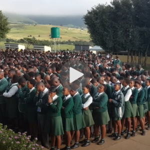 Cientos de estudiantes se reúnen para adorar a Dios cada mañana antes de iniciar sus clases