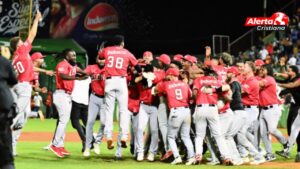 Leones del Escogido agradecen a Dios por su triunfo en torneo invernal de República Dominicana